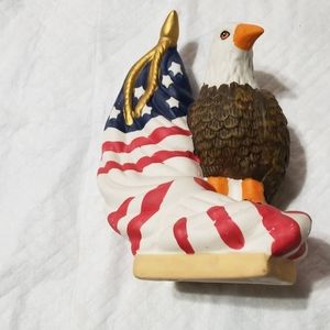 Porcelain Eagle Sculpture